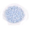 Transparent Spray Painted Glass Beads X1-EGLA-N018-4mm-05-1