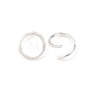 Brass Open Jump Rings KK-G604-08S-18-2