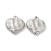 Non-Tarnish 304 Stainless Steel Pendant STAS-H214-20P-1
