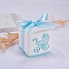 Hollow Stroller BB Car Carriage Candy Box wedding party gifts with Ribbons CON-BC0004-97D-6