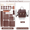 DIY Sew on PU Leather Women's Crossbody Bag Making Kit DIY-WH0386-86B-2