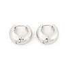 Brass Hoop Earrings for Women EJEW-U041-02P-4