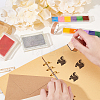 Wooden Stamps with Rubber DIY-WH0002-65E-3