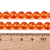 Transparent Glass Bead Strands GLAA-R095-8mm-39-4
