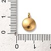 304 Stainless Steel Black Enamel Charms STAS-R009-01G-B-3