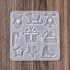Christmas Pendants DIY Silicone Mold DIY-K073-19E-2