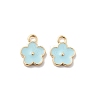 Brass Enamel Pendants KK-A277-02G-02-1