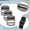 14Pcs Rectangle Alloy Buckles FIND-CY0002-02B-6