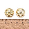 UV Plated ABS Bead Caps OACR-D316-04B-11-3