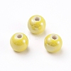 Handmade Porcelain Beads PORC-D001-8mm-16-2