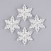 Transparent Plastic Chandelier Component Links KY-Q005-07B-1