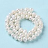 Natural Cultured Freshwater Pearl Beads Strands PEAR-E018-50-3