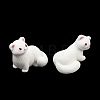 Resin White Ferret Miniature Figurines RE-CBA17C4-15-2