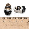 Handmade Porcelain Beads PORC-L084-06G-3