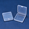 Transparent Plastic Bead Containers CON-BC0004-61-5