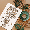 Plastic Drawing Painting Stencils Templates DIY-WH0396-0164-3
