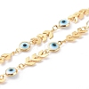 Brass Cobs Chain Necklaces NJEW-JN03457-4