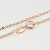 925 Sterling Silver Cable Chain Necklaces LS-STER-M086-22A-3