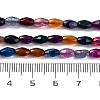 Natural Dragon Veins Agate Beads Strands G-G177-A03-01-5
