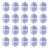 30Pcs Transparent Handmade Lampwork Beads LAMP-TADJ0001-12D-2