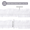 Stretch Elastic Fabric Lace Trim OCOR-WH0057-16A-2