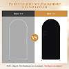 1Pc Polyester & Spandex Wedding Arch Cover Cloth DIY-CN0004-09B-04-5