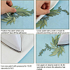 2Pcs 2 Styles Flower Computerized Embroidery Cloth Iron on Sew on Patches DIY-GF0014-67-6