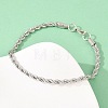Alloy Cross Pendant Necklaces & Chain Bracelets Sets for Women SJEW-A002-01P-3