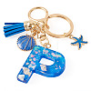 Star Resin & Shell Keychains KEYC-TAC00087-01P-2