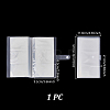 3 Inch 240-Pocket Plastic Photocard Storage Albums with Press Stud AJEW-WH0752-817A-2