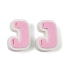 Plastic European Beads PL-CBA02CB-01J-1