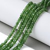 Dyed Natural Malaysia Jade Rondelle Beads Strands G-E316-2x4mm-57-5