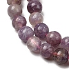 Natural Plum Blossom Tourmaline Beads Strands G-I355-01A-02-7