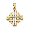 304 Stainless Steel Pendants STAS-D214-01G-1