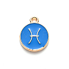 Alloy Enamel Pendants X-ENAM-S124-01A-02H-2