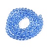 Transparent Glass Beads Strands EGLA-A035-T3mm-D14-2