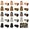 Gorgecraft 60Pcs 5 Colors Zinc Alloy Cord Ends FIND-GF0003-13-1