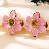 Alloy & Enamel Stud Earrings FS-WG16B62-02-1
