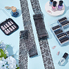 10 Rolls PET Lace Flower Nail Foils Floral Transfer Paper STIC-SP0001-19-5
