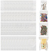 4 Sizes Transparent Plastic Resealable Packaging Bags OPP-TADJ0001-05A-1