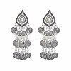 Alloy Crystal Rhinestone Chandelier Earrings for Women WG1C2F6-05-3