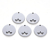Non-Tarnish 201 Stainless Steel Charms X-STAS-N092-11-1