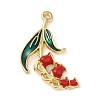 Alloy Enamel Pendants ENAM-U001-04I-G-1