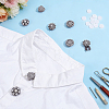 Alloy Cufflinks BUTT-NB0002-19B-4