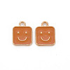 Alloy Enamel Charms ENAM-T016-13F-RS-2