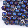 Electroplate Glass Beads LS-EGLA-S178-03C-1