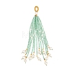 Transparent Glass & Plastic Beads Big Pendants LS-GLAA-B038-01A-1