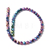 Baking Painted Synthetic Non-Magnetic Hematite Beads Strands G-I364-P01-01-2