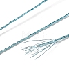 10 Skeins 12-Ply Metallic Polyester Embroidery Floss OCOR-Q057-A04-3