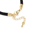 4.5MM Round Nylon Milan Cord Bracelet Making BJEW-I245-01G-36-3